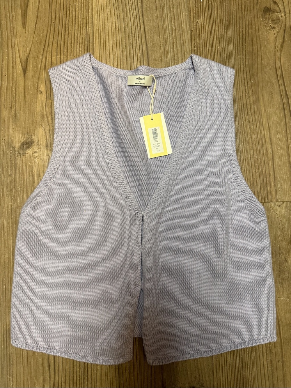 NWT Aritzia wilfred basque top
